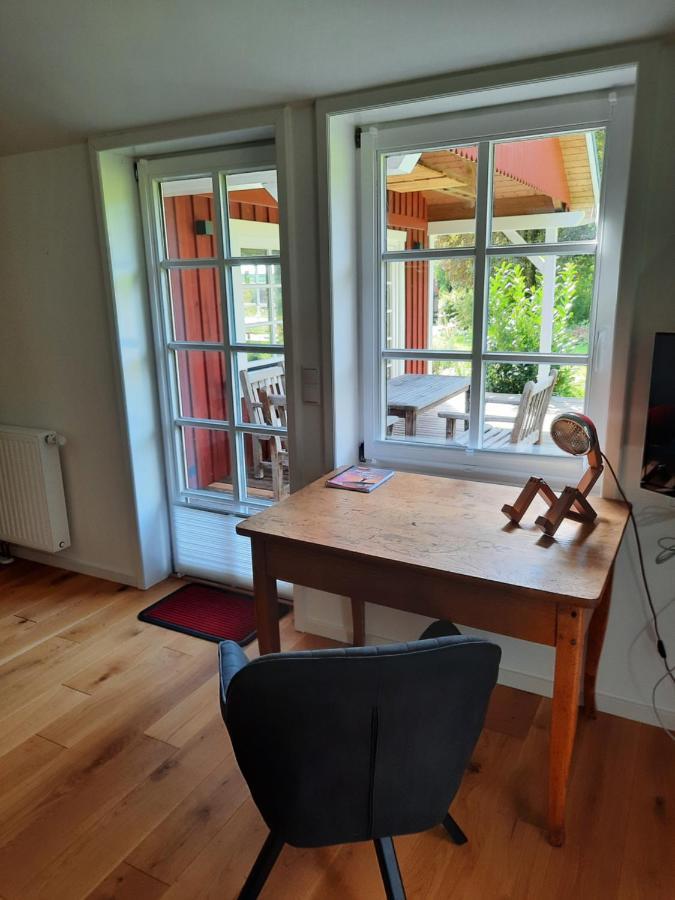Idyllisches Schwedenhaus In Ruhiger Hanglage Oetzen Bagian luar foto